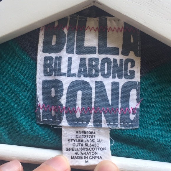 Billabong Open Front Cardigan - Picture 4 of 4